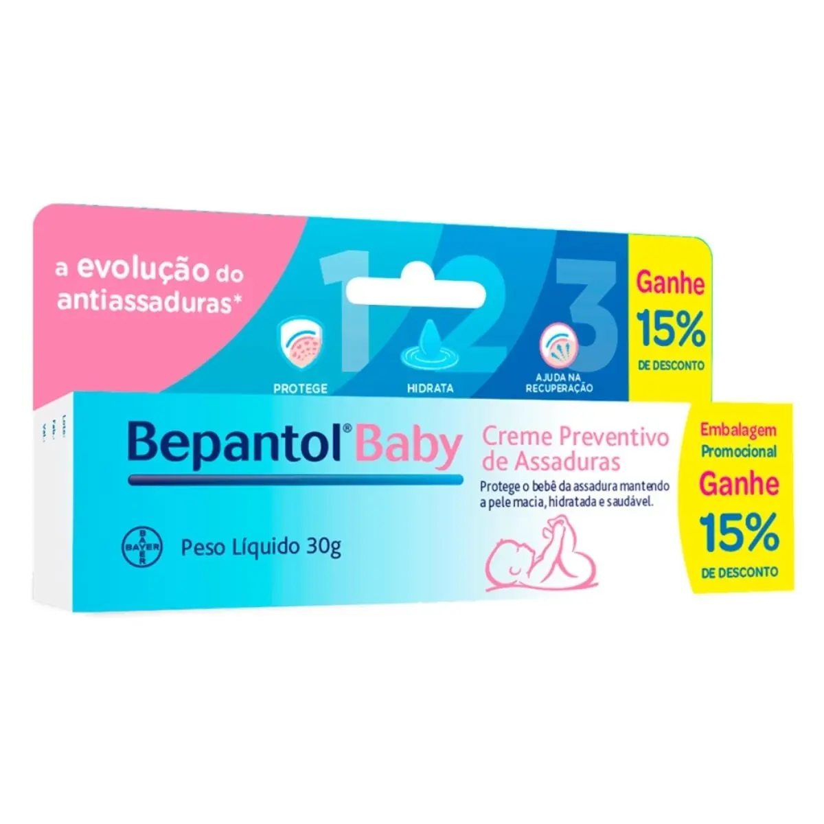 BEPANTOL BABY 30GR 15%DESCONTO DEXPANTENOL