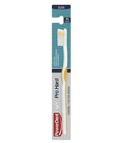 ESCOVA DENTAL POWERDENT LIGHT PRO HARD DURA