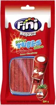 BALAS FINI TUBES MORANGO CITRICO 80GR