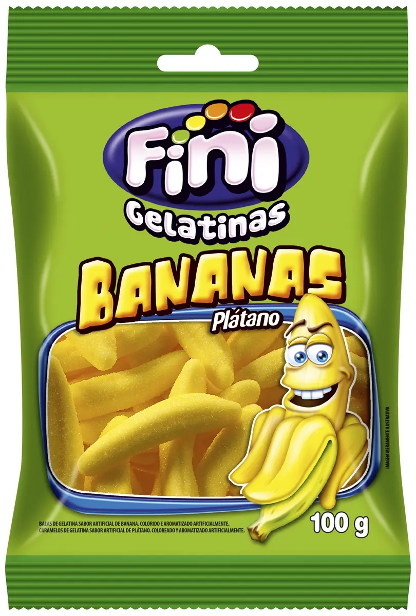 BALAS FINI BANANAS 100GR