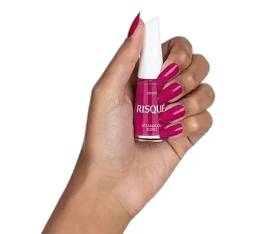 ESMALTE RISQUE CREMOSO LEO MANDOU FLORES 8ML