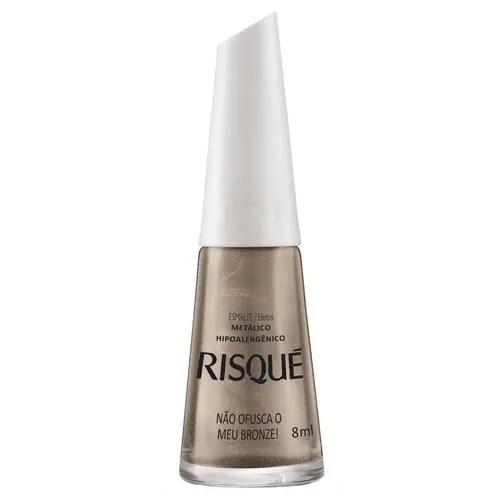ESMALTE RISQUE METALICO EFEITOS NAO OFUSCA MEU BRONZE 8ML