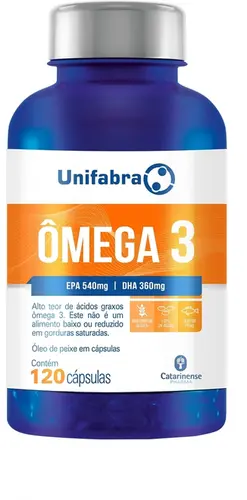 OMEGA-3 1000MG 120 CAPSULAS UNIFABRA OMEGA 3