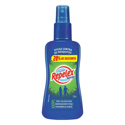 REPELENTE SPRAY REPELEX 20% DE DESCONTO 100ML
