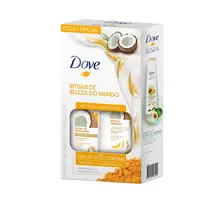 KIT DOVE RITUAL REPARACAO SHAMPOO 400ML + CONDICIONADOR 200ML