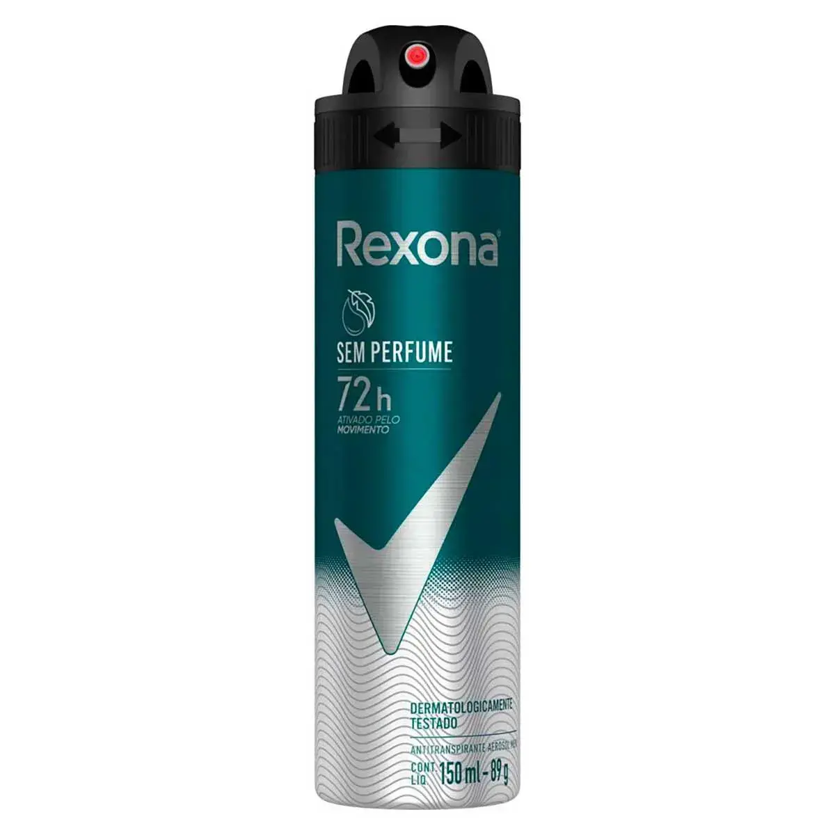 DESODORANTE REXONA SEM PERFUME MASCULINO AEROSSOL 150ML