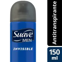 DESODORANTE SUAVE INVISIBLE MASCULINO AEROSSOL 150ML