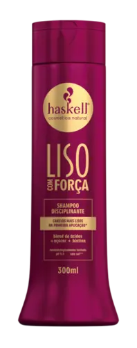 SHAMPOO HASKELL LISO COM FORCA 300ML