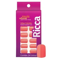 UNHAS POSTICAS RICCA CORAL CANDY (1334)