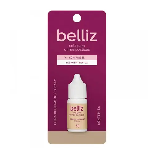 COLA PARA UNHAS POSTICAS BELLIZ 5GR