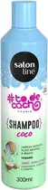 SHAMPOO SALON LINE TO DE CACHO LIMPEZA IRRESISTIVEL COCO 300ML