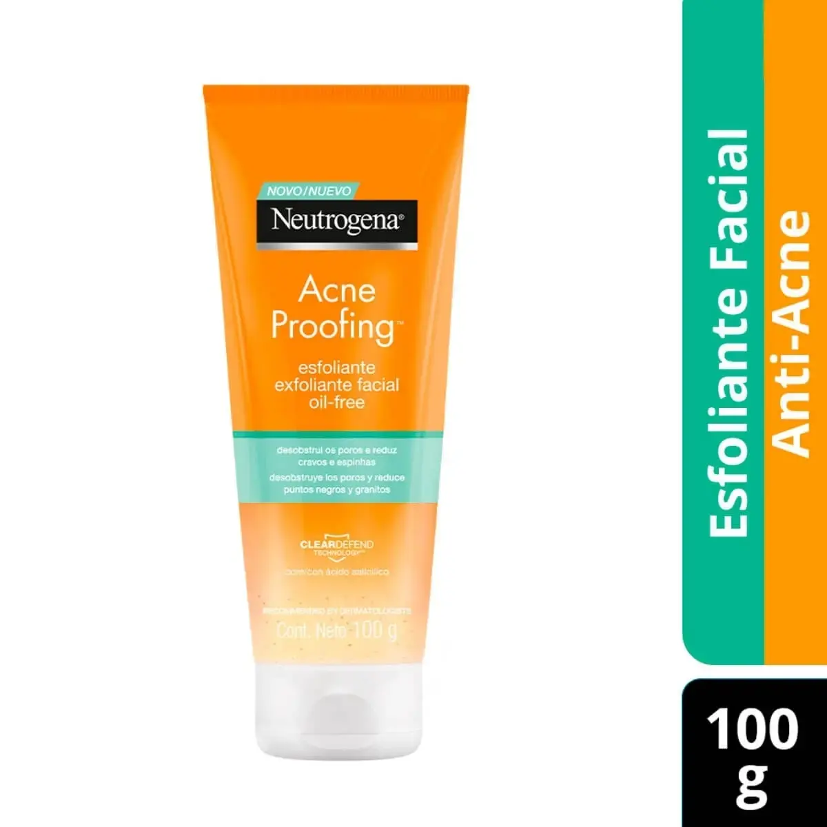 ESFOLIANTE FACIAL NEUTROGENA ACNE PROOFING 100GR