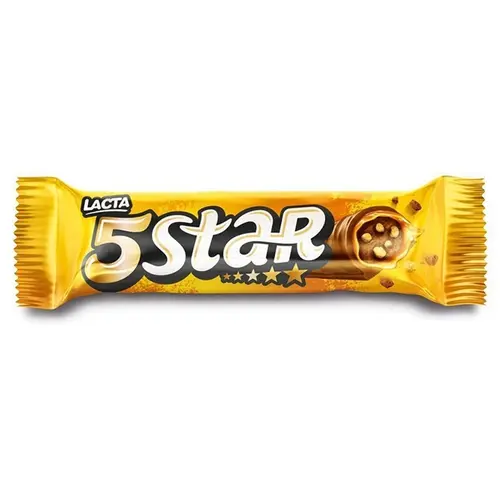 CHOCOLATE LACTA 5 STAR 40GR