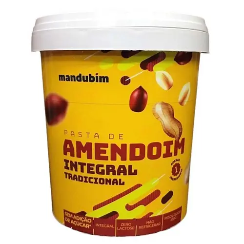 PASTA AMENDOIM MANDUBIM INTEGRAL 450GR