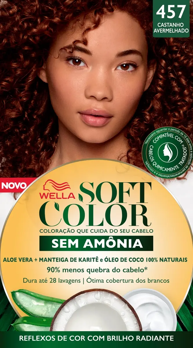 TINTURA SOFT COLOR 457 CASTANHO AVERMELHADO