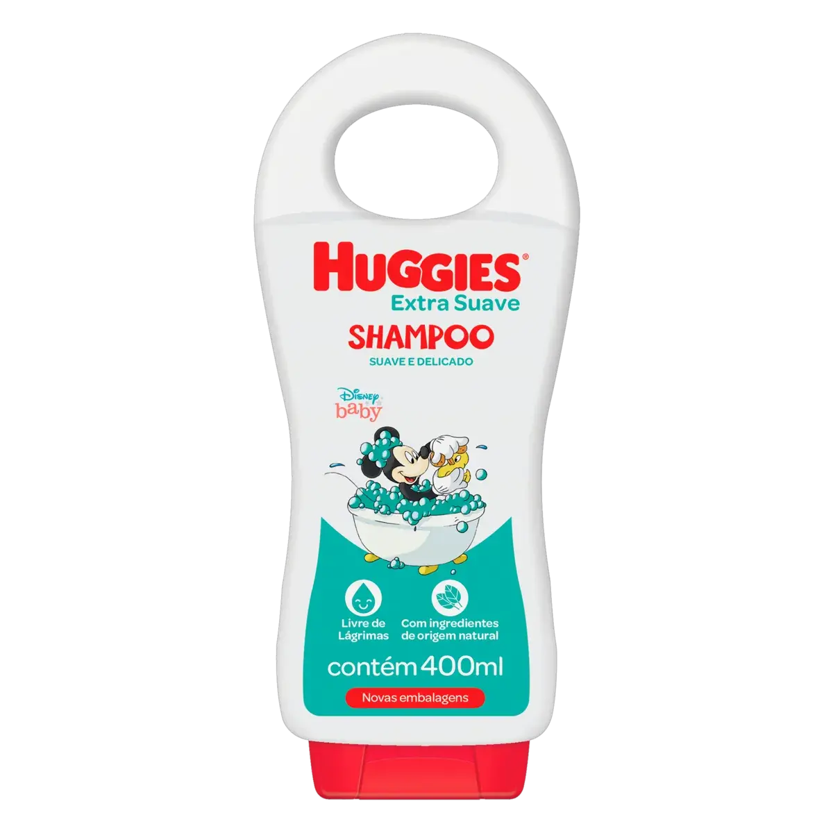 SHAMPOO HUGGIES EXTRA SUAVE LEVE 400ML PAGUE 350ML