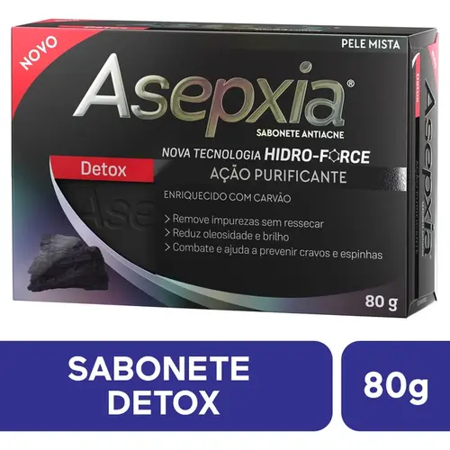 SABONETE ASEPXIA DETOX 80GR