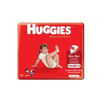 FRALDA HUGGIES MAXIMA PROTECAO XXG 26 UNIDADES