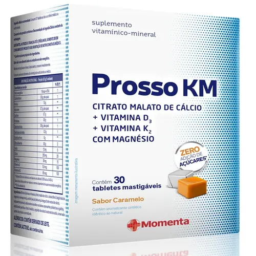 PROSSO KM 30 TABLETES MASTIGAVEIS
