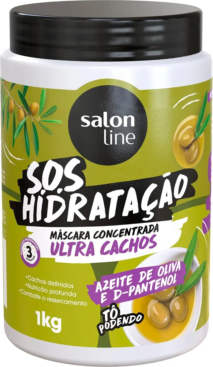 MASCARA SALON LINE TO PODENDO ULTRA CACHOS 1KG