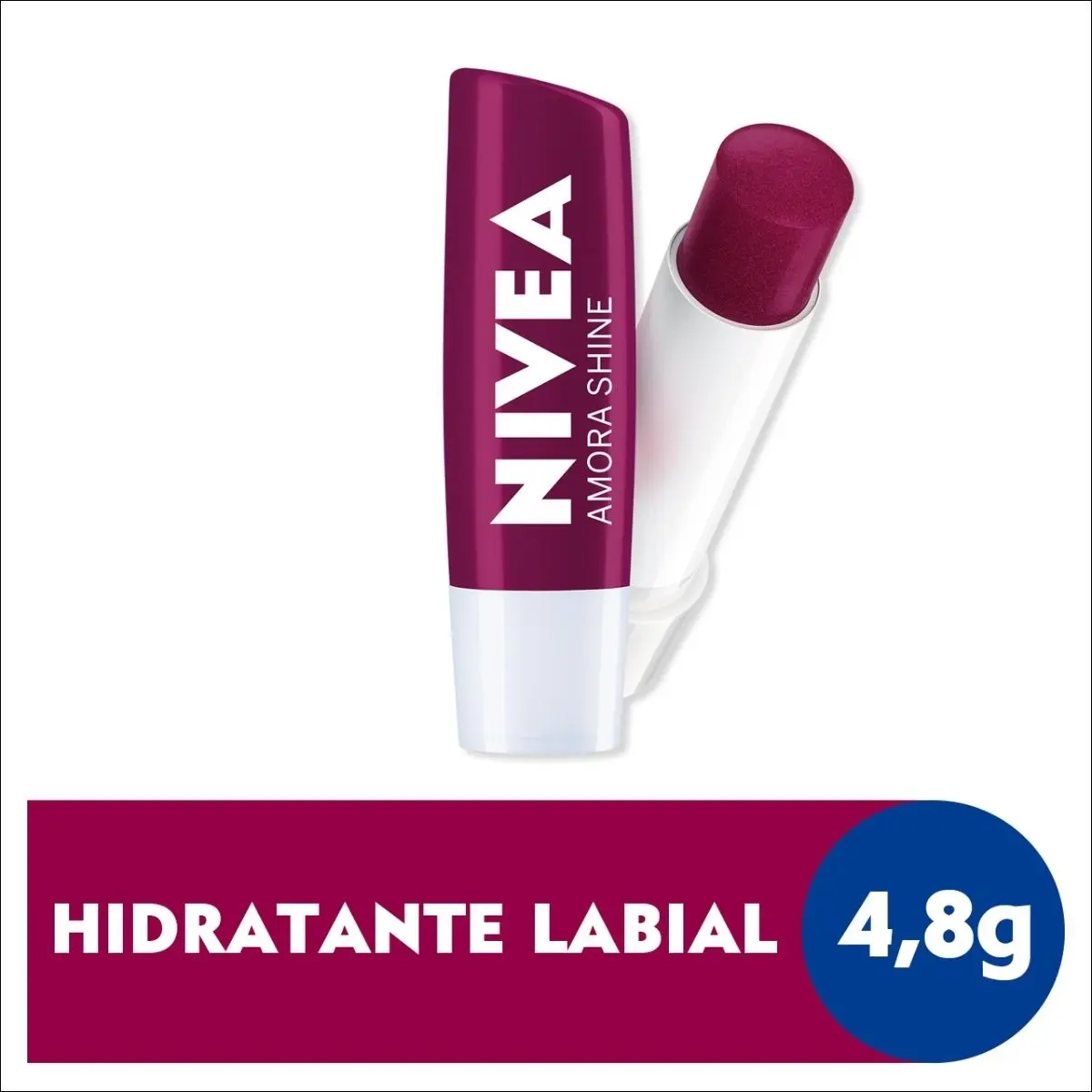 PROTETOR LABIAL NIVEA FRUITY SHINE AMORA