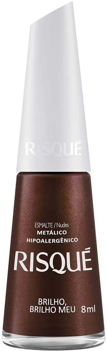 ESMALTE RISQUE METALICO BRILHO MEU 8ML