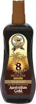 BRONZEADOR AUSTRALIAN GOLD FPS8 SPRAY GEL 237GR