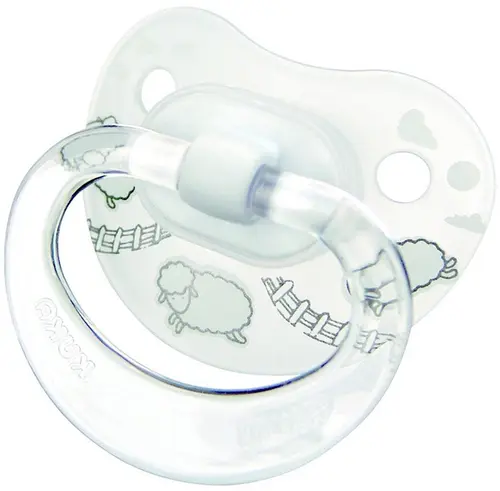 CHUPETA KUKA PREMIUM COLOR SILICONE ORTO N1 BRANCA