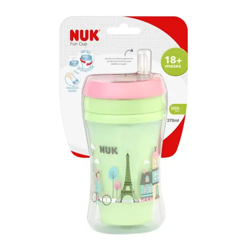 COPO NUK FUN GIRL 270ML (760402-UB)
