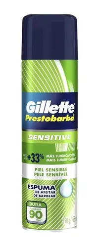 ESPUMA DE BARBEAR GILLETTE SENSITIVE 56GR