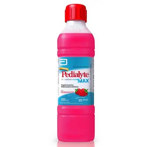 PEDIALYTE MAX MORANGO 500ML
