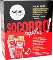 KIT SALON LINE SOCORRO CAPILAR 54ML