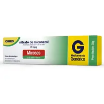 MICONAZOL 20MG/G CREME DERMATOLOGICO 28GR GENERICO CIMED MICONAZOL NITRATO