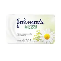 SABONETE J&J DAILY CARE ERVA DOCE 80GR