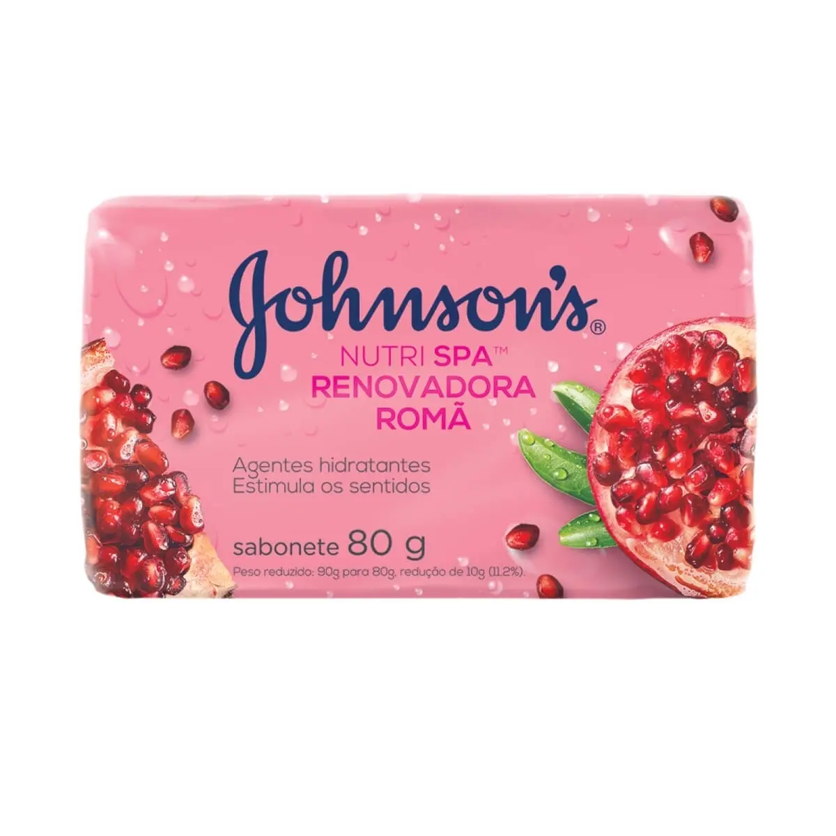 SABONETE J&J NUTRI SPA RENOVADORA ROMA 80GR