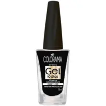 ESMALTE COLORAMA GEL 10 DIAS MAIS QUE PRETO BLACK 8ML