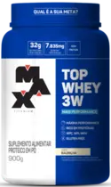 TOP WHEY 3W +PERFOR BAUNILHA 900GR MAX TITANIUM