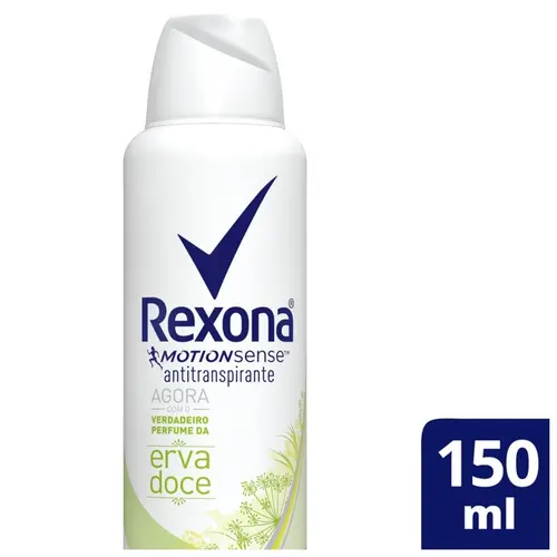 DESODORANTE REXONA ERVA DOCE FEMININO AEROSSOL 150ML