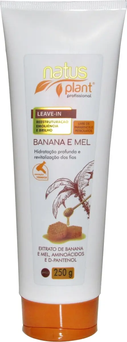 LEAVE IN NATUS PLANT BANANA E MEL 250ML