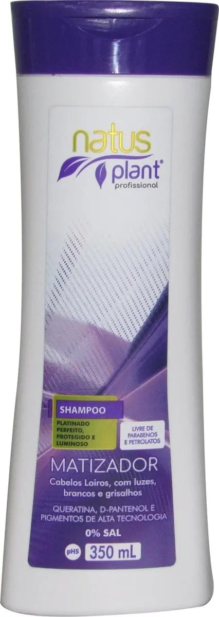 SHAMPOO NATUS PLANT MATIZADOR 350ML