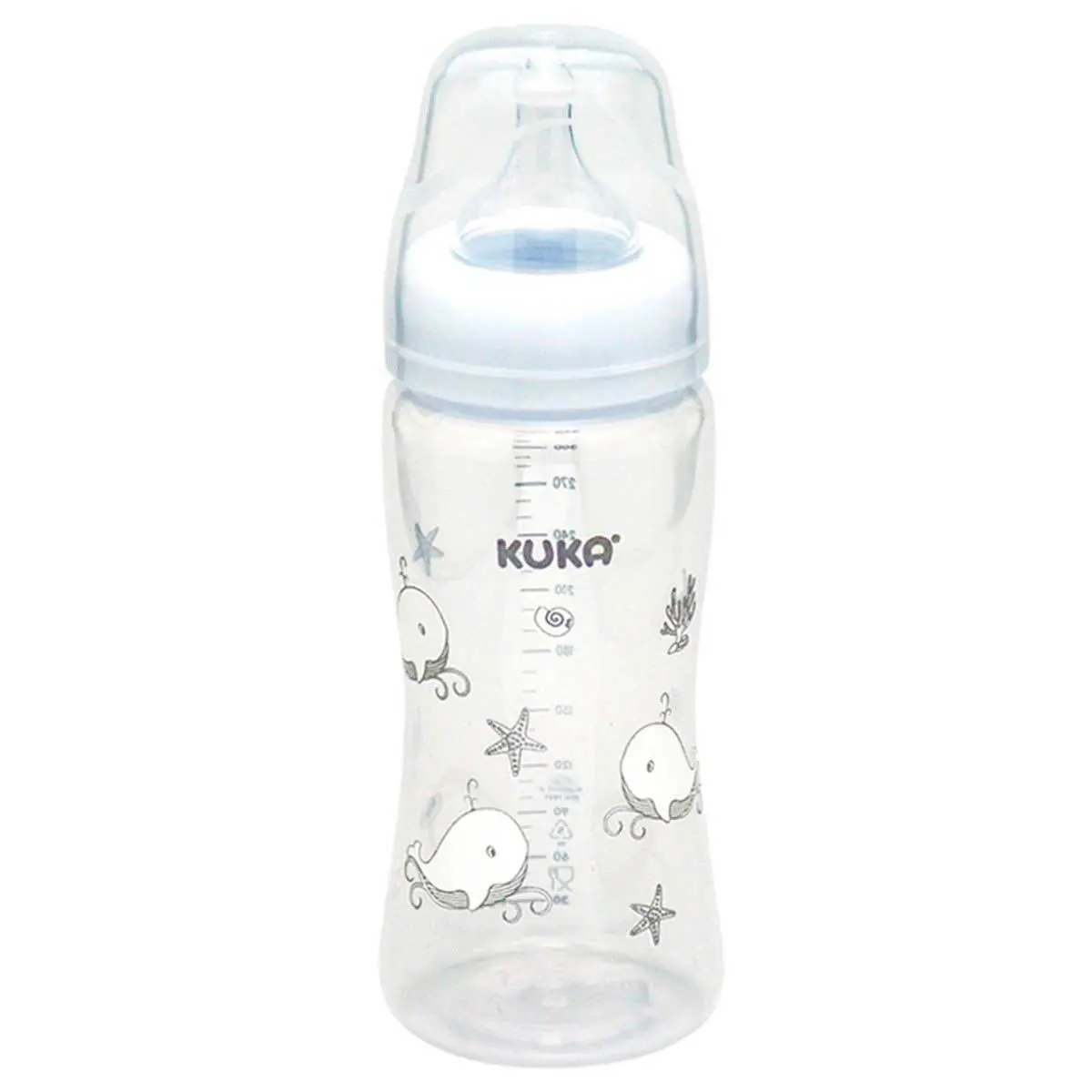 MAMADEIRA KUKA NATURAL UNIVERSAL BRANCA 250ML (COD:1501)