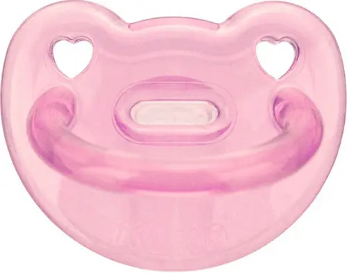 CHUPETA KUKA SOFT SILICONE ORTO N1 ROSA (COD: 2702)