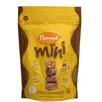 MINI BOMBOM FLORMEL RECHEADO AMENDOIM ZERO 60GR