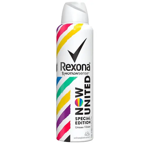 DESODORANTE REXONA NOW UNITED UNISSEX AEROSSOL90GR 150ML