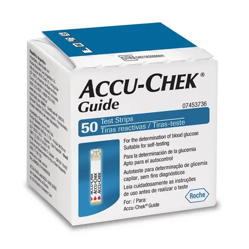 TIRAS ACCU-CHEK GUIDE 50 TIRAS