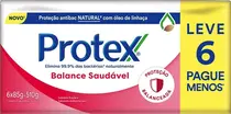 SABONETE PROTEX BALANCE 6 UNIDADES 85GR