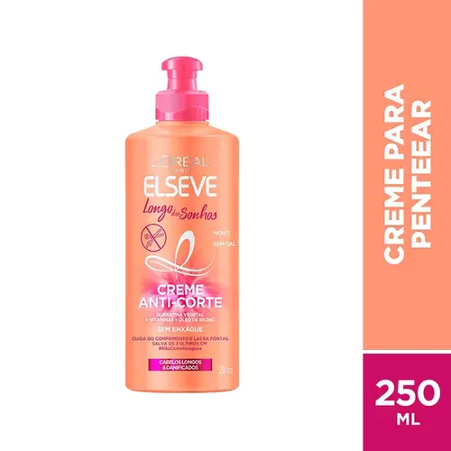 CREME DE PENTEAR ELSEVE LONGO DOS SONHOS 250ML