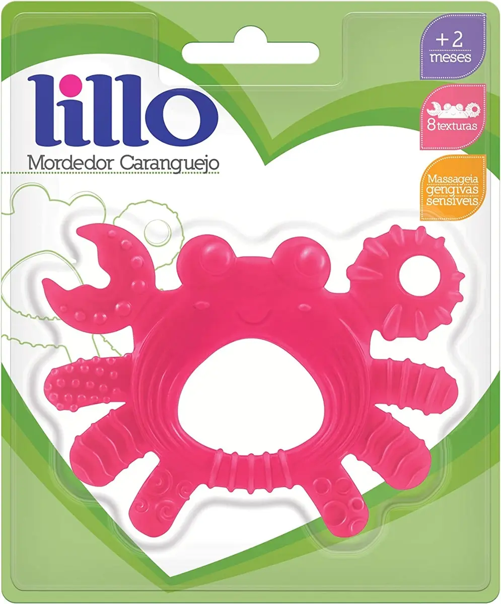 MORDEDOR LILLO CARANGUEJO ROSA
