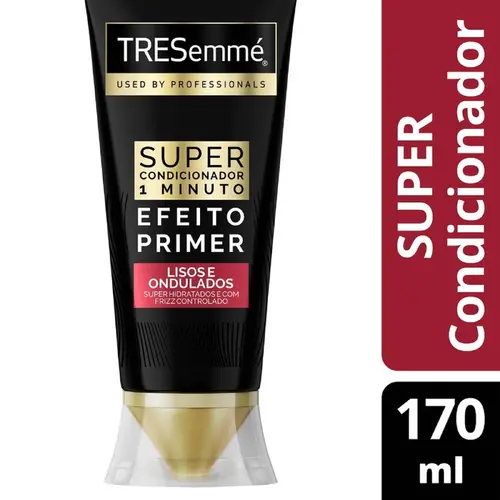 CONDICIONADOR TRESEMME 1 MINUTO LISOS E ONDULADOS 170ML