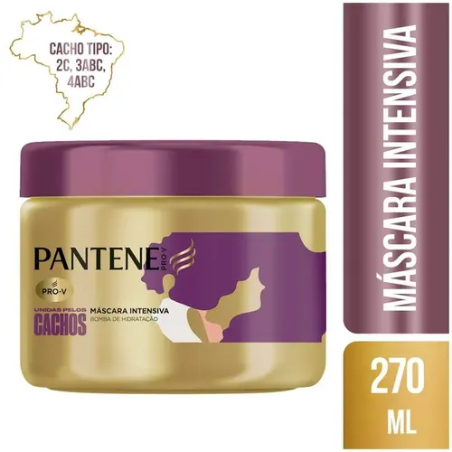MASCARA PANTENE UNIDAS PELOS CACHOS 270ML